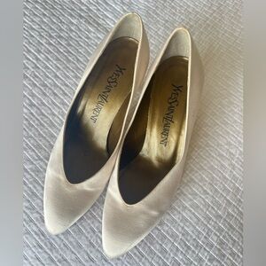 YSL Yves Saint Laurent Kitten heels